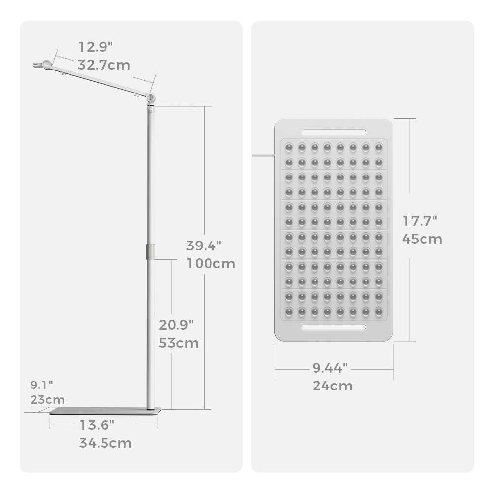Curved Silicone Red Light Therapy Panel