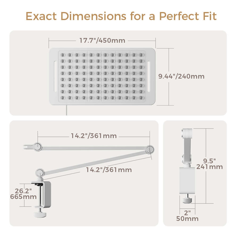 Veyra Series Curved Silicone Red Light Therapy