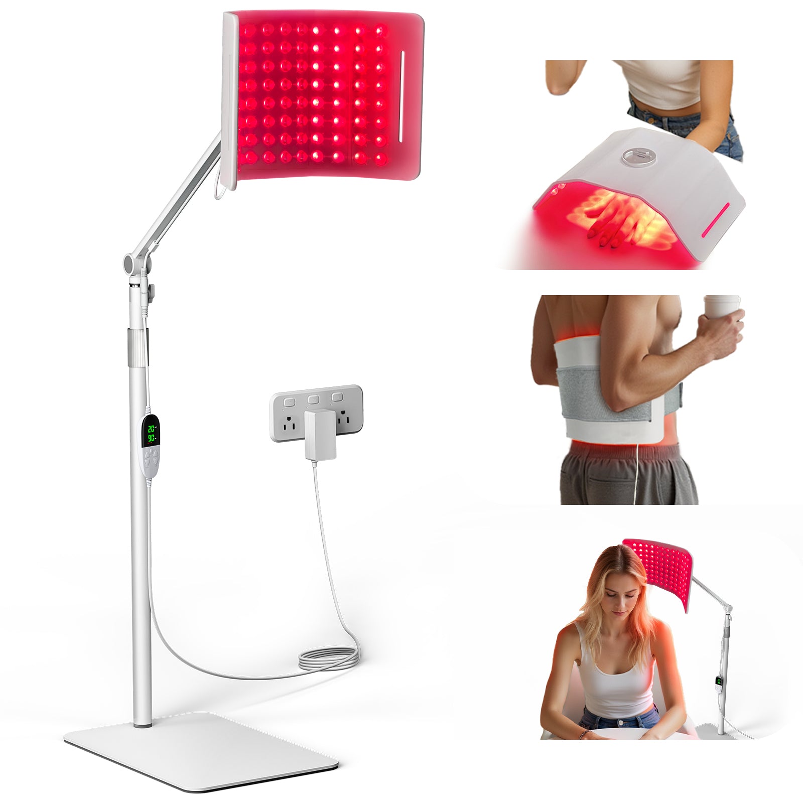 Curved Silicone Red Light Therapy Panel