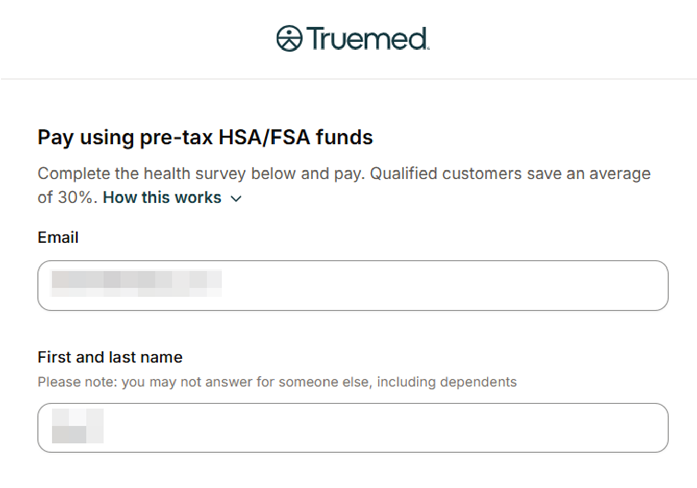 Complete a Health Survey